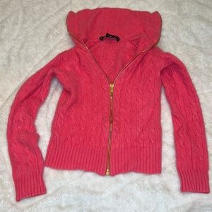 Cashmere Zip Sweater